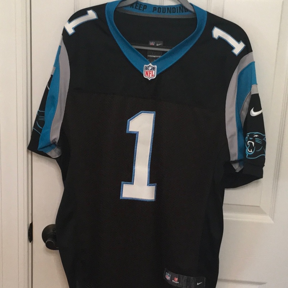 Nike Cam Newton Carolina Panthers Football Jersey  (40)
